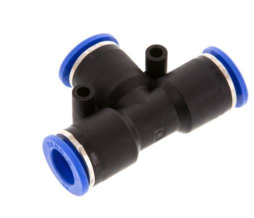 12mm T-koppeling PA 66 Insteekfitting NBR [2 Stuks]