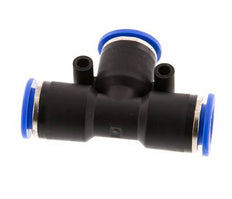 12mm T-koppeling PA 66 Insteekfitting NBR [2 Stuks]