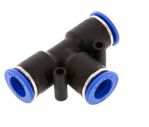 12mm T-koppeling PA 66 Insteekfitting NBR [2 Stuks]