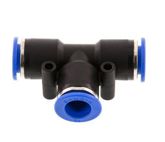 12mm T-koppeling PA 66 Insteekfitting NBR [2 Stuks]