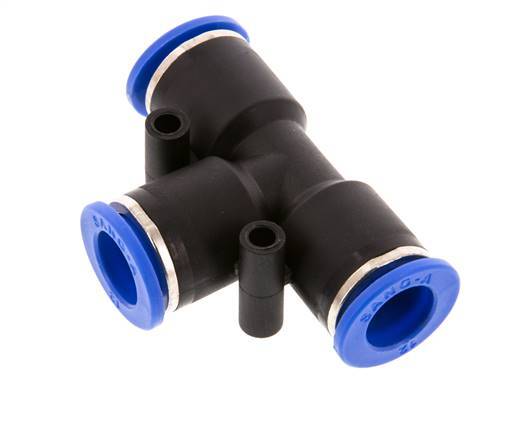 12mm T-koppeling PA 66 Insteekfitting NBR [2 Stuks]