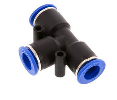 12mm T-koppeling PA 66 Insteekfitting NBR [2 Stuks]