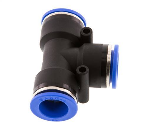 16mm T-koppeling PA 66 Insteekfitting NBR
