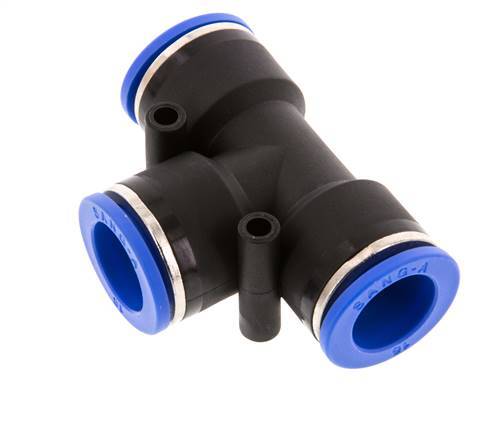 16mm T-koppeling PA 66 Insteekfitting NBR