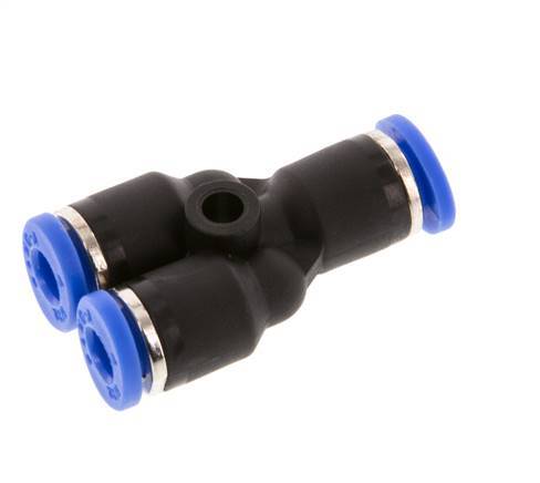 4mm Y-koppeling PA 66 Insteekfitting NBR [2 Stuks]