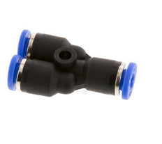 4mm Y-koppeling PA 66 Insteekfitting NBR [2 Stuks]
