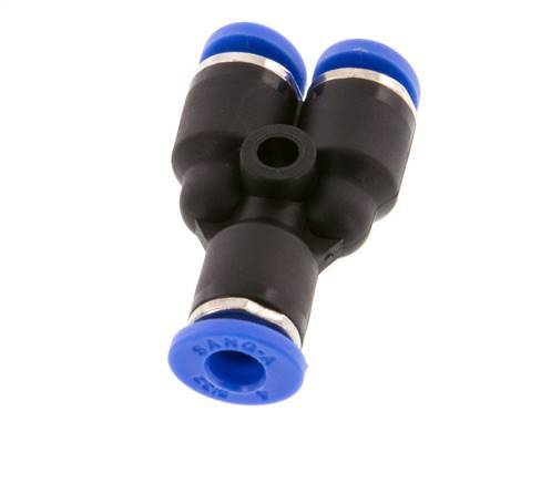 4mm Y-koppeling PA 66 Insteekfitting NBR [2 Stuks]