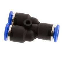 6mm Y-koppeling PA 66 Insteekfitting NBR [2 Stuks]