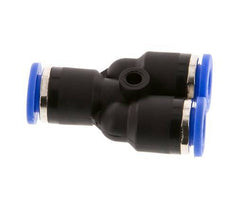 6mm Y-koppeling PA 66 Insteekfitting NBR [2 Stuks]