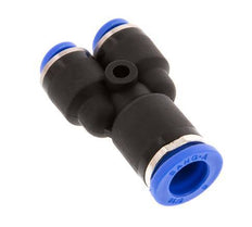 4mm x 8mm Y-koppeling PA 66 Insteekfitting NBR [2 Stuks]