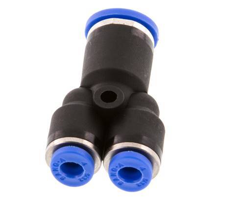 4mm x 8mm Y-koppeling PA 66 Insteekfitting NBR [2 Stuks]