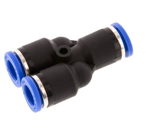 8mm Y-koppeling PA 66 Insteekfitting NBR [2 Stuks]