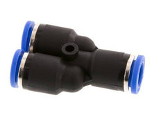 8mm Y-koppeling PA 66 Insteekfitting NBR [2 Stuks]