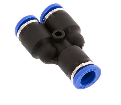 8mm Y-koppeling PA 66 Insteekfitting NBR [2 Stuks]