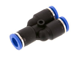 8mm Y-koppeling PA 66 Insteekfitting NBR [2 Stuks]