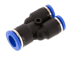 8mm x 10mm Y-koppeling PA 66 Insteekfitting NBR [2 Stuks]