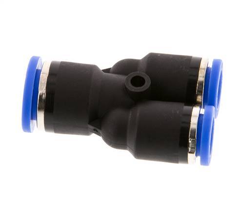 8mm x 10mm Y-koppeling PA 66 Insteekfitting NBR [2 Stuks]