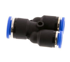 8mm x 10mm Y-koppeling PA 66 Insteekfitting NBR [2 Stuks]