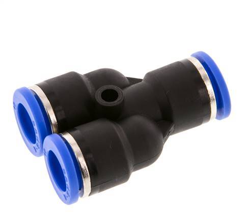 10mm Y-koppeling PA 66 Insteekfitting NBR [2 Stuks]