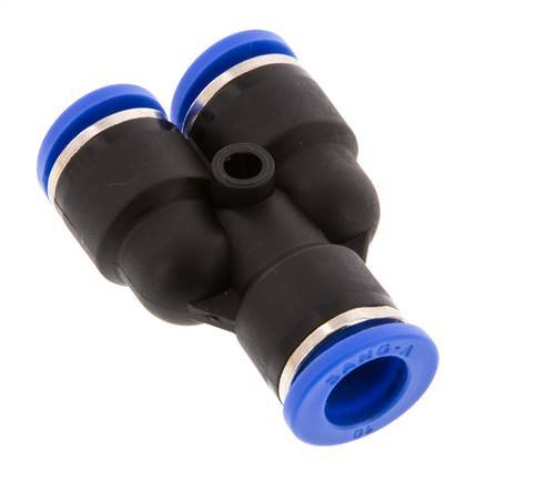 10mm Y-koppeling PA 66 Insteekfitting NBR [2 Stuks]