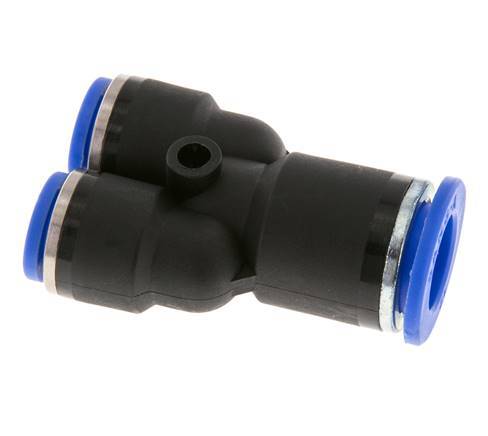 8mm x 12mm Y-koppeling PA 66 Insteekfitting NBR