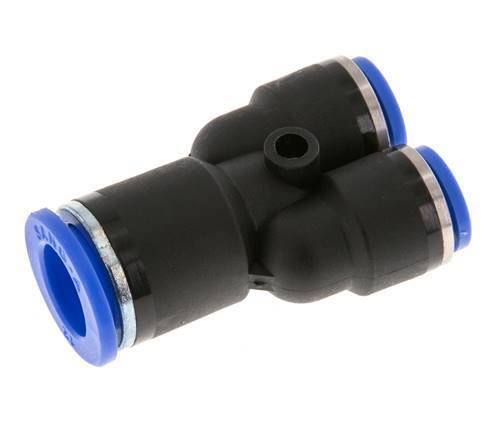 8mm x 12mm Y-koppeling PA 66 Insteekfitting NBR