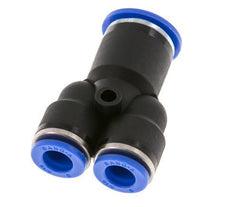 8mm x 12mm Y-koppeling PA 66 Insteekfitting NBR