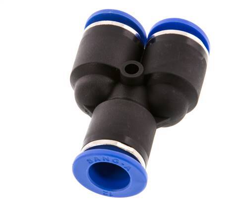 12mm Y-koppeling PA 66 Insteekfitting NBR