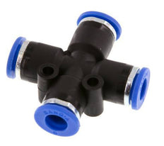 6mm Cross PA 66 Insteekfitting NBR [2 Stuks]