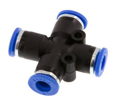 6mm Cross PA 66 Insteekfitting NBR [2 Stuks]