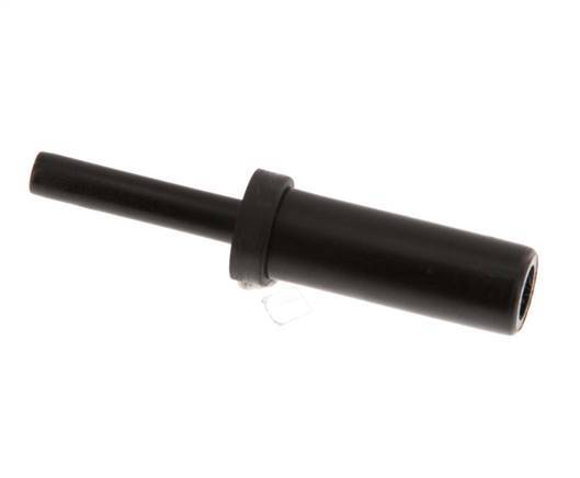 8mm x 4mm Plug-in Connector PA 66 NBR [5 Stuks]
