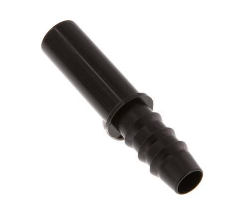 10mm x 8mm Plug-in Fitting with Hose Pillar PA 66 NBR [2 Pieces]