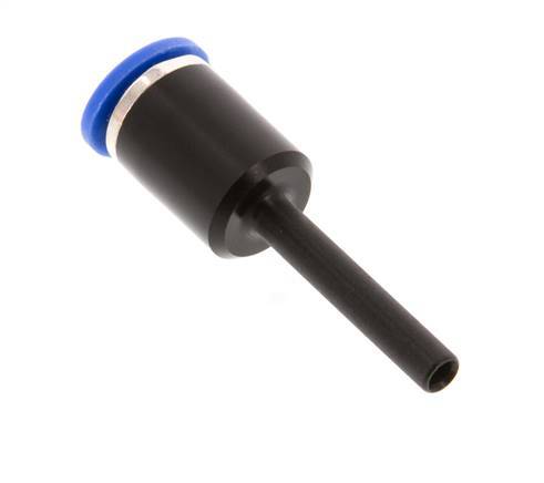 6mm x 4mm PA 66 Insteekfitting Plug NBR [2 Stuks]