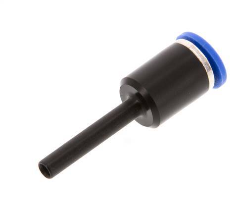 6mm x 4mm PA 66 Insteekfitting Plug NBR [2 Stuks]