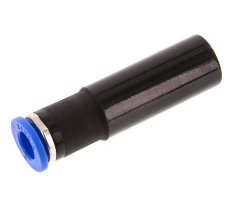 6mm x 12mm PA 66 Insteekfitting Plug NBR [2 Stuks]
