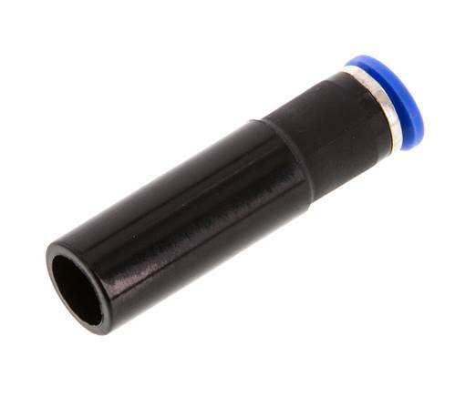 6mm x 12mm PA 66 Insteekfitting Plug NBR [2 Stuks]