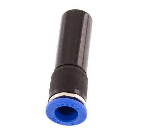 8mm x 12mm PA 66 Insteekfitting Plug NBR [2 Stuks]