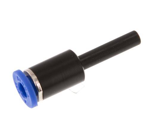 4mm x 5/32'' PA 66 Insteekfitting Plug NBR [2 Stuks]