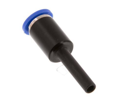 4mm x 5/32'' PA 66 Insteekfitting Plug NBR [2 Stuks]