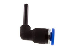3mm x 3mm 90 graden L-verbinding PA 66 Insteekfitting Plug NBR [5 Stuks]