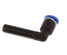 4mm x 6mm 90 graden L-verbinding PA 66 Insteekfitting Plug NBR [2 Stuks]