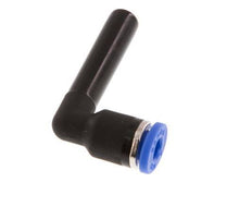 4mm x 6mm 90 graden L-verbinding PA 66 Insteekfitting Plug NBR [2 Stuks]