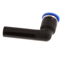 6mm x 8mm 90 graden L-verbinding PA 66 Insteekfitting Plug NBR [2 Stuks]