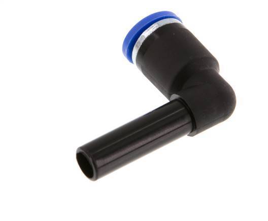 8mm x 8mm 90 graden L-verbinding PA 66 Insteekfitting Plug NBR [2 Stuks]