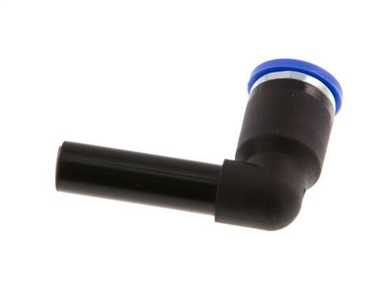 8mm x 8mm 90 graden L-verbinding PA 66 Insteekfitting Plug NBR [2 Stuks]