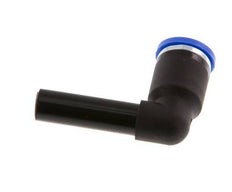 8mm x 8mm 90 graden L-verbinding PA 66 Insteekfitting Plug NBR [2 Stuks]