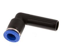 8mm x 10mm 90 graden L-verbinding PA 66 Insteekfitting Plug NBR [2 Stuks]