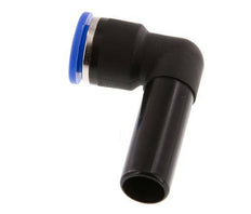 10mm x 12mm 90 graden L-verbinding PA 66 Insteekfitting Plug NBR [2 Stuks]