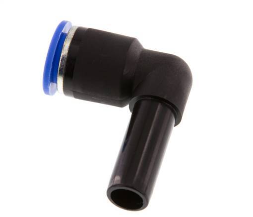 12mm x 12mm 90 graden L-verbinding PA 66 Insteekfitting Plug NBR [2 Stuks]