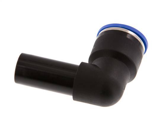 16mm x 16mm 90 graden L-verbinding PA 66 Insteekfitting Plug NBR